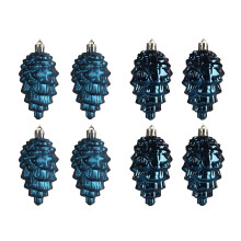 Ornáidí Nollag Cabhlaigh Tuaithe Pinecone 8 phíosa