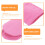 Blanco handpop DIY onafgewerkte open mond (2 stuks) 3