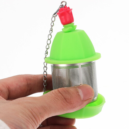Sifilter Rustfrit stål Te-Steeper Tekugler til Løs Te Te-Infuser Sød Rustfrit Stål Te-Infuser 1