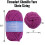 Νήμα σενίλ ThreadArt για πλέξιμο, βελούδο, amigurumi, εξαιρετικά μαλακό βελούδινο νήμα - 50 4