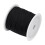 Svart nylonsatinsnöre 0,5 mm  150 yards 1
