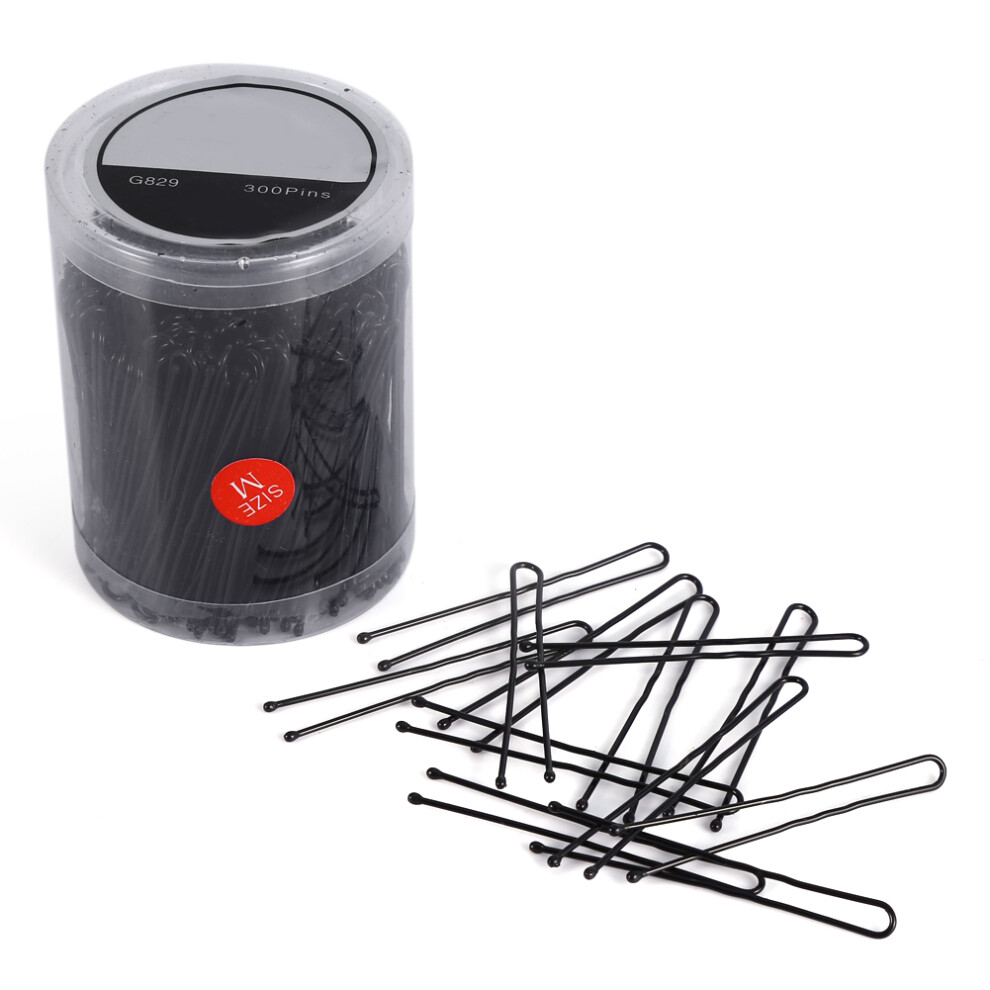 Hair Styling Clips 300Pcs U Shape Black