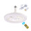 Ventilateur de plafond avec éclairage, profil bas, 1 unité 1