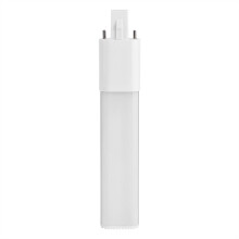 Tube LED DEWIN G23 blanc chaud encastrable horizontal