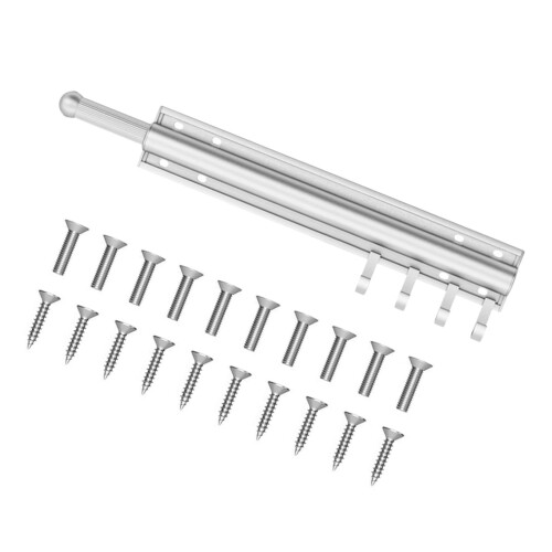 Tige de suspension murale extensible pour vêtements,-Argent