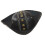 Stylish PU Leather Pirate Cap Skeleton Gear Pattern-Black 1