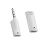 2 Stück/Set Mini-3,5-mm-auf-Typ-C-Stecker-Adapter, der-Weiß 1