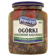 Ogórki konserwowe kaszubskie Provitus 640G