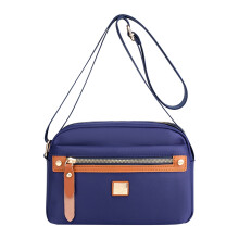 Dámska nylonová crossbody kabelka UHUYA v tmavomodrej farbe