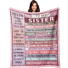 Couverture cadeau pour fille 60 x 50 pouces