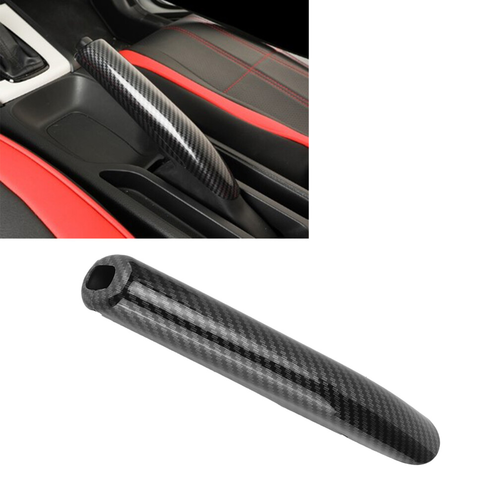 Paste-On Carbon Fiber Style Handbrake Grip Cover 7790334138939