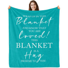 Purple Hug Blanket 60x50 inches for Women