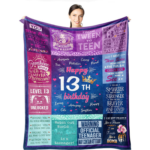 Teppe til jenter13-årsdag60"x50"