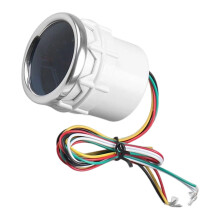 52-mm-Geschwindigkeitsanzeige mit weißer