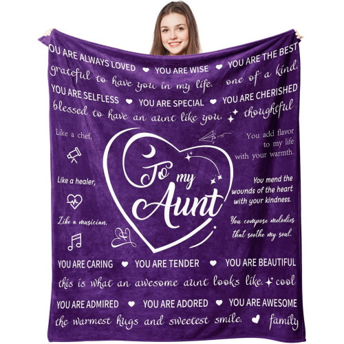 Couverture rose pour maman 127 x 152 cm