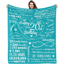 Couverture Sweet16 pour filles 127 x 152 cm