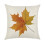 Ahornblad Efterår Pudebetræk Polyester Hør 45x45cm 1
