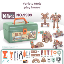 Children's Portable Tool Box Playset