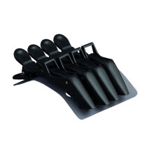Sanshin Croc Clips schwarz 4 Stück