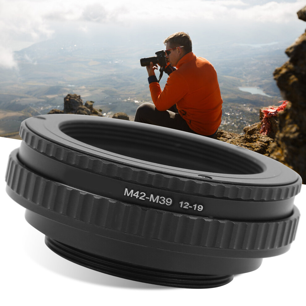 Newyi Aluminium M42-M39 Focus Tube 12-19Mm Black 7340572666871