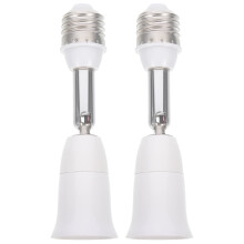 Light Bulb Socket Extender E27-E27 2pcs