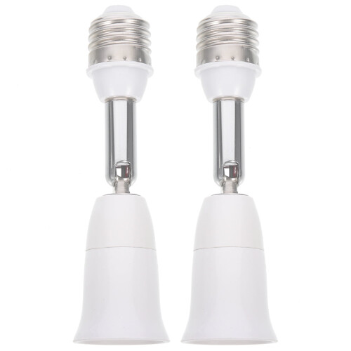 Light Bulb Socket Extender E27-E27 2pcs