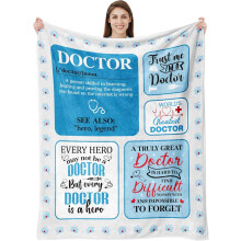 Couverture de remise de diplômes en soins infirmiers pour femmes 50" x 60"