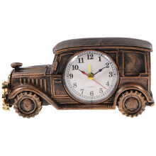 Autosculptuur wekker retro luxe bureauklok