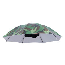 Pălărie cu protecție solară, umbrelă, mare, 69 cm, montată pe cap