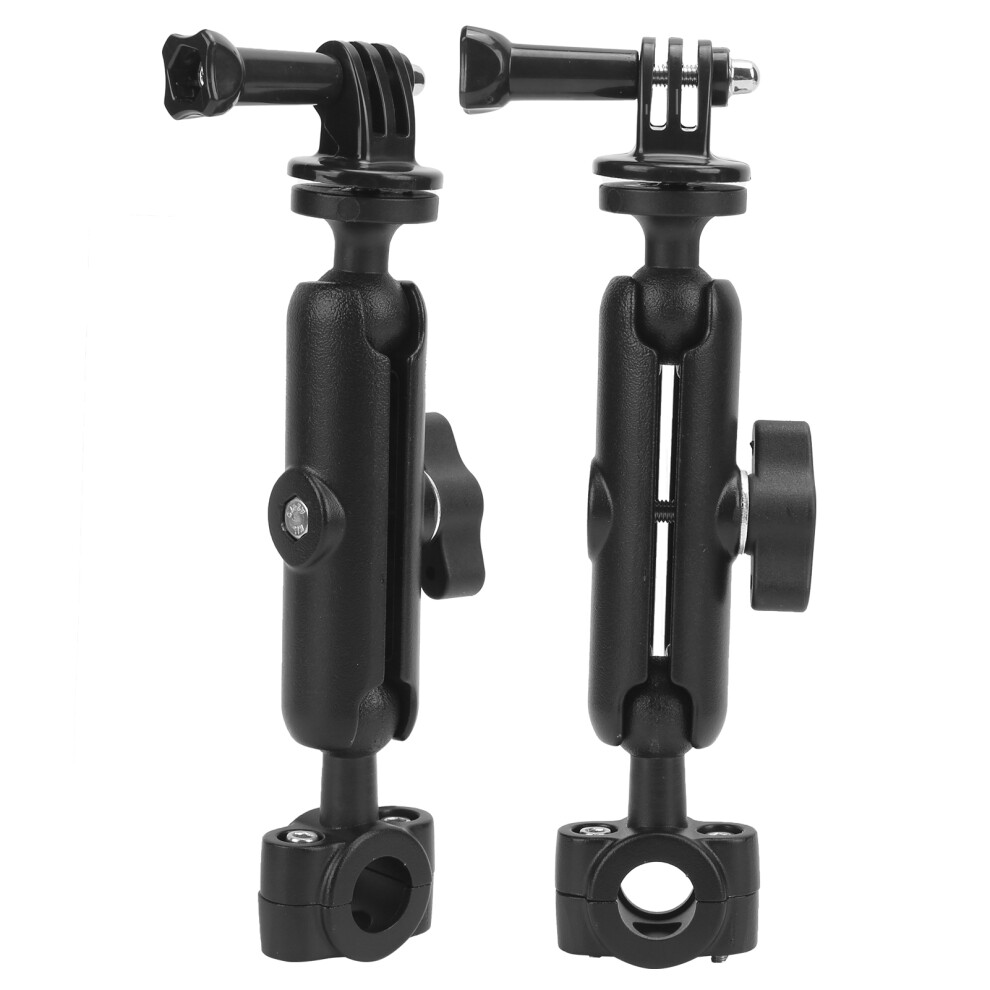 Handlebar Mirror Bracket For Camera Mount Black 7790334192368