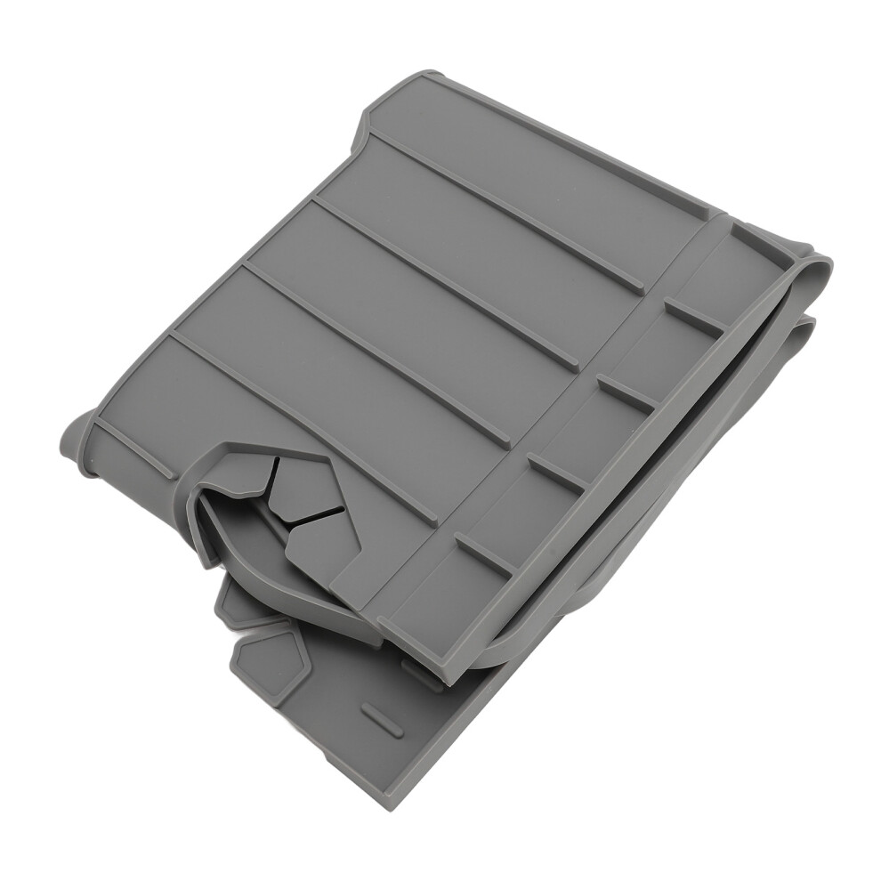 Gray Silicone Faucet Drip Tray Kitchen Mat