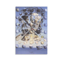 Salvador Dalí Galatea der Sphären Leinwandbild 8x12 Zoll