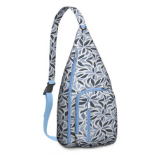 Borsa a tracolla da donna con stampa floreale, impermeabile, leggera e antifurto.