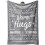 Varmt koseteppe for kvinner lilla 60"x50" 1