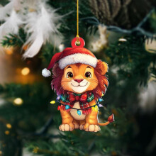 Karácsonyi díszek ünnepi fadekorációhoz 12 db