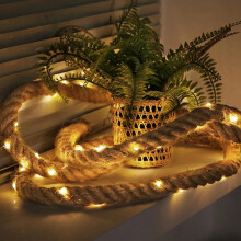 Luzes de Natal LED para exterior com fio de cobre (1 metro)