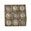 Black Irregular Ball Christmas Ornaments 12 pcs 1