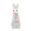Paashaasje met witte vlinderdas, 12,2 inch (31,4 cm). 1