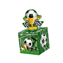 Boîte à billets d'anniversaire sur le thème du Football,-UN