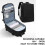 Reiserucksack, wasserdichter Wanderrucksack, 45 l 4