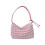 Dame polyester skuldertaske justerbar rem 11,8x7x3,9 2
