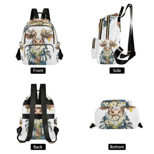 Sac à dos de voyage pour ordinateur portable, léger et décontracté, avec compartiments 1