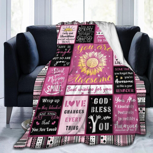 Coperta "Guarisci Presto" per donna, super morbida, 50" x 40" 1