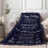 Couverture violette d'anniversaire 127 cm x 152 cm 3