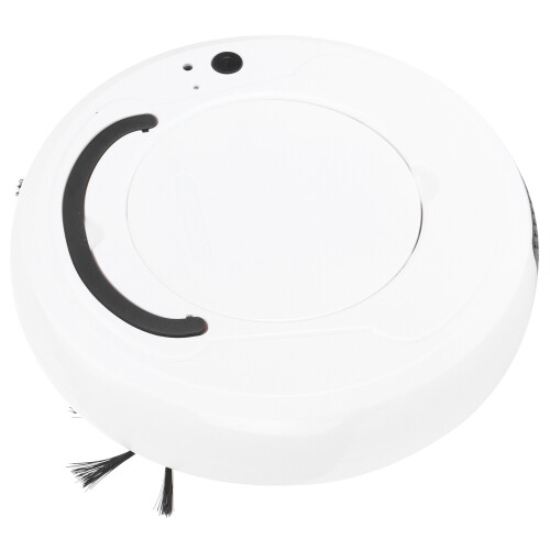 White Automatic Robotic Vacuum 70 Min