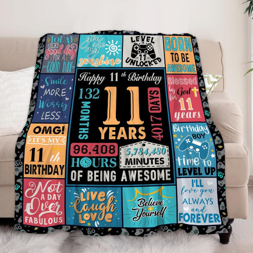 Couverture douce pour enfants 152 cm x 127 cm 1
