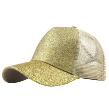 Caipín baseball le hoscailt eireaball capaill unisex 1 phíosa