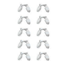 Set van 10 siliconen neuspads voor full-frame brillen en-MA3C