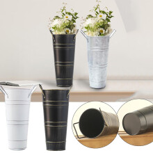 Secchi zincati LANBB per decorazioni domestiche, 4 pezzi