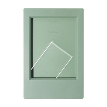 Mini cadre photo rectangulaire aqua 3 pouces